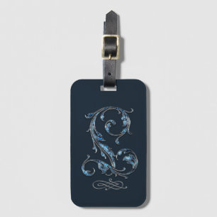 Étiquette À Bagage Balise de bagage Bleu L bijoux
