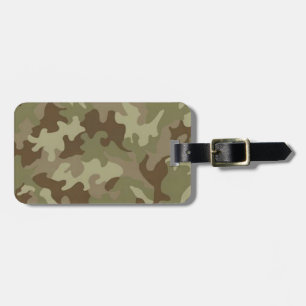 Étiquette À Bagage Balise de bagage de camouflage personnalisé
