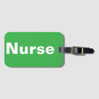 Balise de bagage de l'infirmière