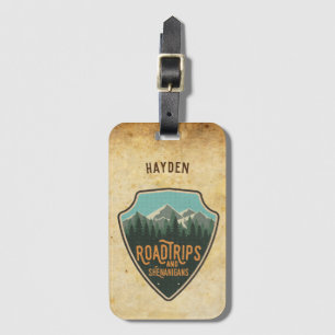 Étiquette À Bagage Balise de bagage de patchs extérieur pour les dépl