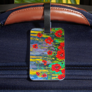 Étiquette À Bagage Balise de bagage de pavot