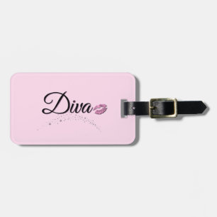 Étiquette À Bagage Balise de bagage Diva