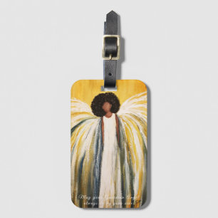 Étiquette À Bagage Balise de bagage en acrylique de l'ange gardien