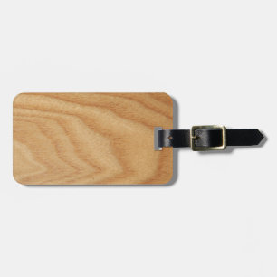 Étiquette À Bagage Balise de bagage en bois d'Elm