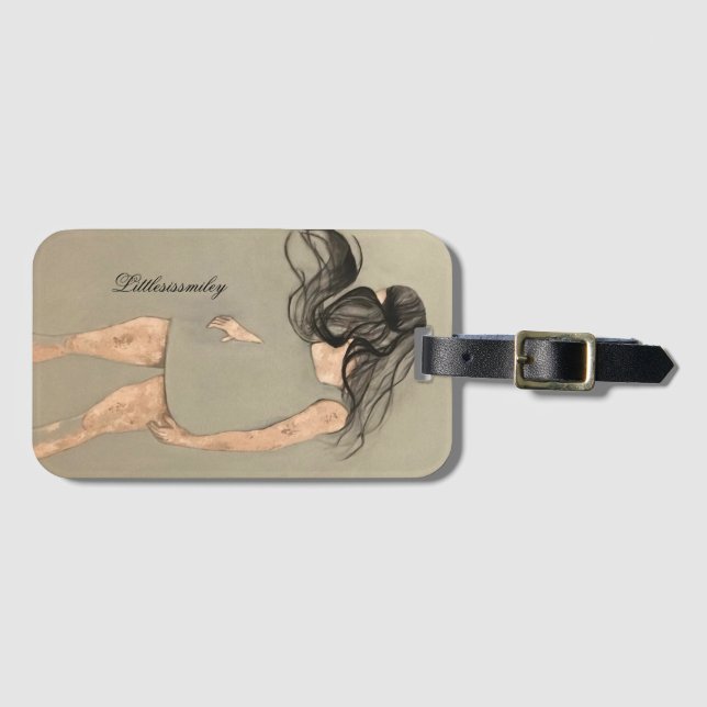 Étiquette À Bagage Balise de bagage enfant sauvage (Devant Horizontal)