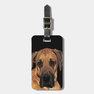 Étiquette À Bagage Balise de bagage géante Gentle Great Dane