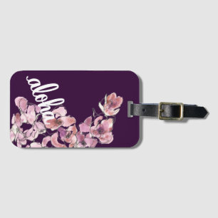 Étiquette À Bagage Balise de bagage inspirée d'Aloha Cymbidium Orchid