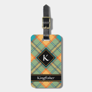 Étiquette À Bagage Balise de bagage Kingfisher Tartan