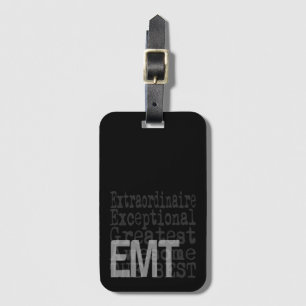 Étiquette À Bagage Balise de bagage ordinaire EMT