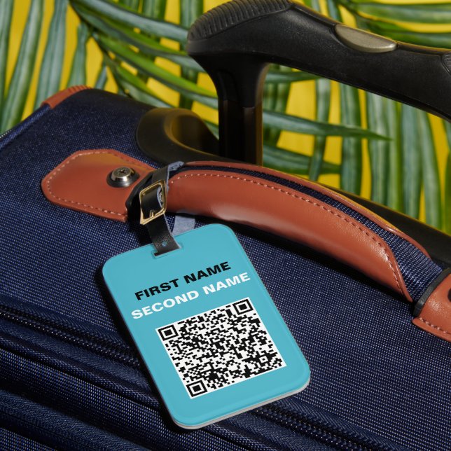 Étiquette À Bagage Balise de bagage personnalisée (Insitu Rectoal 1)