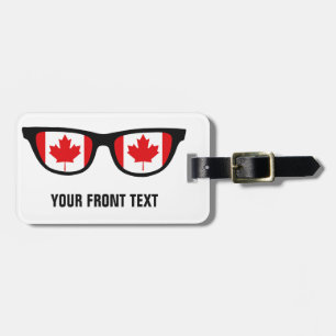 Étiquette À Bagage Balise de bagage personnalisée Canadian Shades