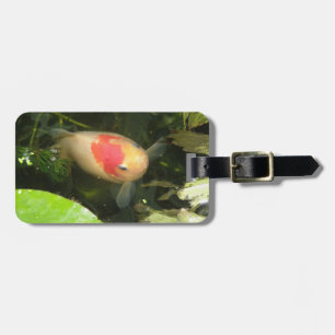 Étiquette À Bagage Balise de bagage personnalisée de poisson rouge