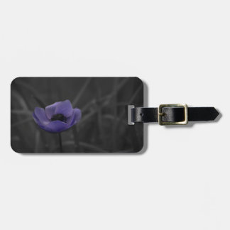 Étiquette À Bagage Balise de bagage personnalisée en violet