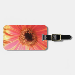 Étiquette À Bagage Balise de bagage personnalisée Gerbera Daisy Flowe