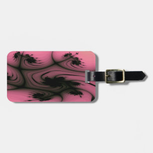 Étiquette À Bagage Balise de bagage personnalisée Gothic Swirls