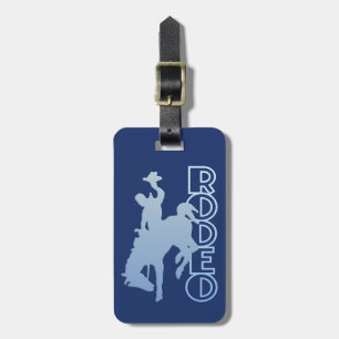 Étiquette À Bagage Balise de bagage personnalisée RODEO