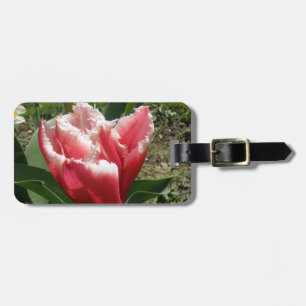 Étiquette À Bagage Balise de bagage personnalisée Tulipe à franges ro
