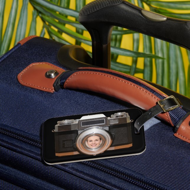 Étiquette À Bagage Balise de bagage photo de l'appareil photo personn (Insitu Rectoal 3)