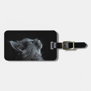 Étiquette À Bagage Balise de bagage photo personnalisée pour chat