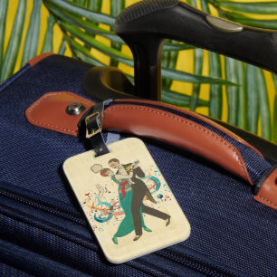 Étiquette À Bagage Balise de bagage postale Carte