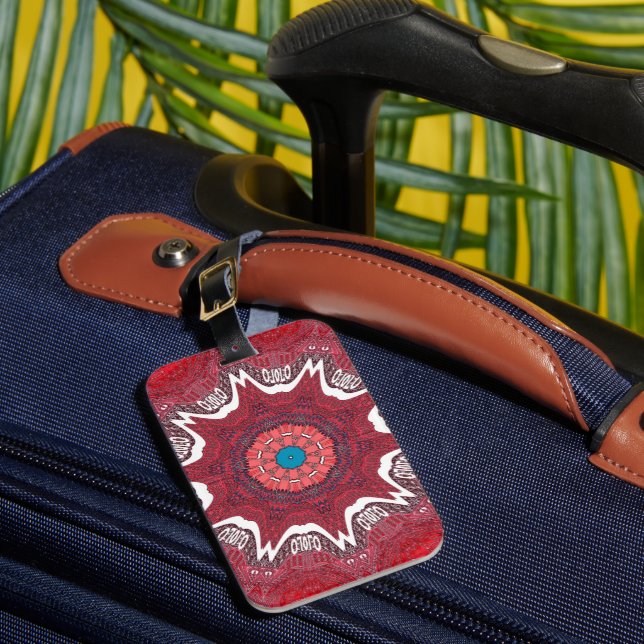 Étiquette À Bagage Balise de bagage pour l'artisanat traditionnel Sin (Insitu Rectoal 1)