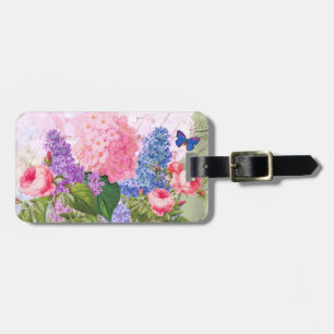Étiquette À Bagage Balise de bagage Redoute Flowers