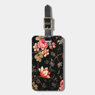 Étiquette À Bagage Balise de bagage Rose sauvage personnalisée
