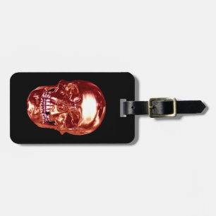 Étiquette À Bagage Balise de bagage rouge Chrome personnalisé