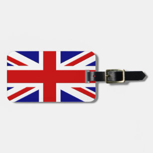 Étiquette À Bagage Balise de bagage UK (ajoutez vos coordonnées)