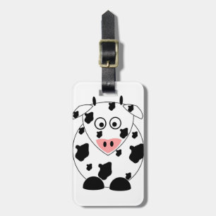 Étiquette À Bagage Balise de bagages de vache
