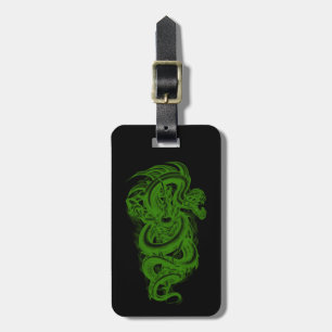 Étiquette À Bagage Balise de bagages Serpent Vert Personnalisé