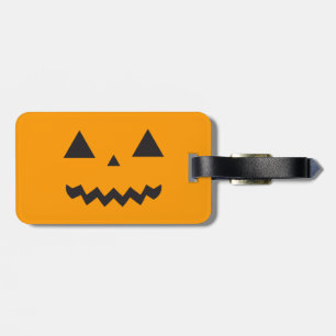Étiquette À Bagage Balise Jack O'Lantern