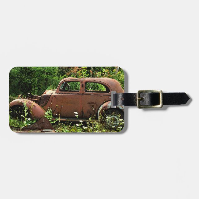 Étiquette À Bagage Balise Jalopy Luggage (Devant horizontal)