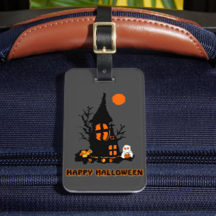 Étiquette À Bagage Balise Joyeux bagage Halloween