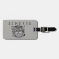 Balise personnalisée Pallas Chat Luge de chat Tibé