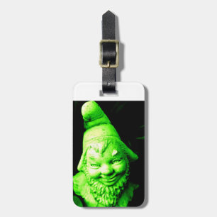 Étiquette À Bagage Balise verte leprechaun