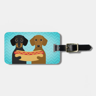 Étiquette À Bagage Balises de bagage Dachshund