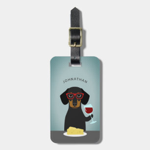 Étiquette À Bagage Balises de bagage Dachshund