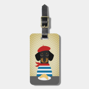 Étiquette À Bagage Balises de bagage Dachshund