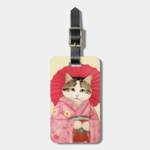 Étiquette À Bagage Balises de bagage de chat