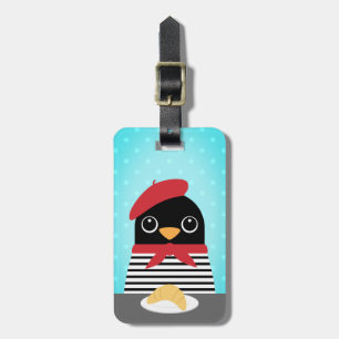 Étiquette À Bagage Balises de bagage de pingouin