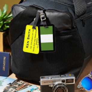 Étiquette À Bagage Balises de bagage Nigeria