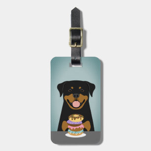 Étiquette À Bagage Balises de bagage Rottweiler