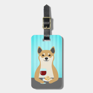 Étiquette À Bagage Balises de bagage Shiba Inu