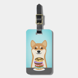 Étiquette À Bagage Balises de bagage Shiba Inu