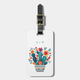 Étiquette À Bagage Balises des bagages Cactus