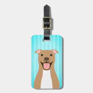 Étiquette À Bagage Balises Pit Bull