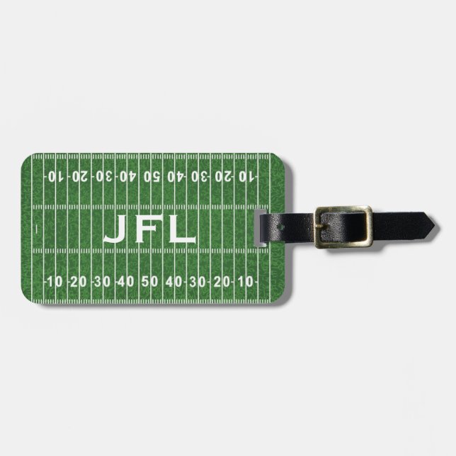Étiquette À Bagage Balises pour la conception du terrain de football (Devant horizontal)