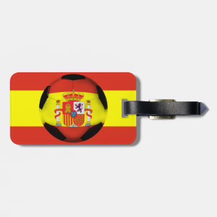 Étiquette À Bagage Balle de football en Espagne