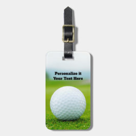 Étiquette À Bagage balle de golf ajouter votre propre texte ou monogr